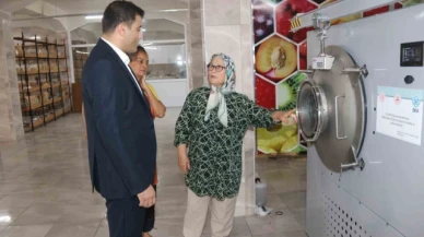 Kaymakam Demirel: "Üreten kadınlarımıza her zaman destek olacağız"