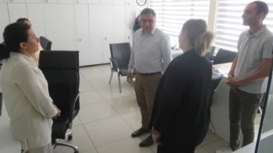 Kaymakam Karaaslan'dan Kurum Ziyaretleri