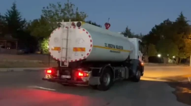 Merzifon'dan, Bolu'daki orman yangını söndürme çalışmasına destek