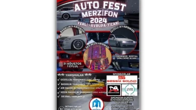 Merzifon'un İlk Auto Fest'i Düzenleniyor