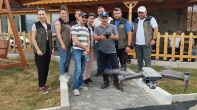 Orman şeflerine dron eğitimi
