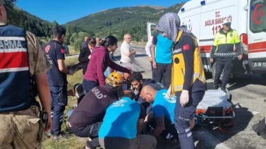 Otobüs kazası: 1 ölü, 41 yaralı