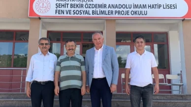 Özalp, Seçkin’e ziyarette bulundu