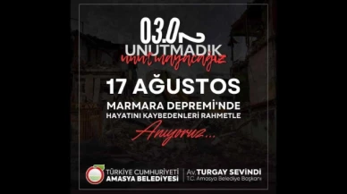 Sevindi'den Marmara Depremi'nin 25. yıl dönümü mesajı