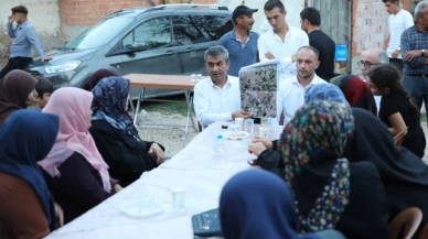 Uzun, Hacıhayta Mahallesi sakinleriyle bir araya geldi