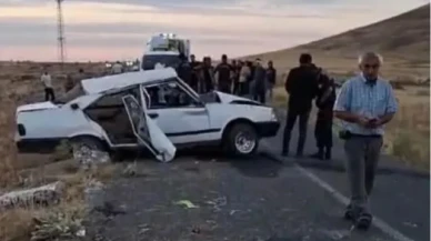 Takla atan otomobildeki 1 kişi öldü, 1 kişi yaralandı