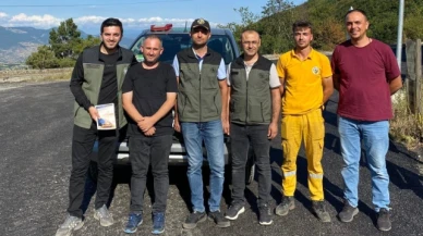 Taşova'da orman yangınlarına karşı broşürlü uyarı