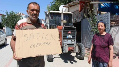 Telefon dolandırıcılarına 750 bin TL kaptıran Merzifonlu çiftçi, traktörünü satışa çıkardı