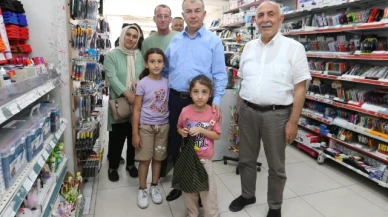 Vali Doruk esnaf ve vatandaşlarla bir araya geldi