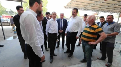 Vali Doruk: "Problemleri yerinde inceliyoruz"