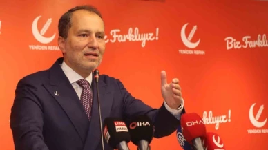 Yeniden Refah Partisi lideri Erbakan: " Sosyal medya platformları Siyonizm'in kontrolünde"