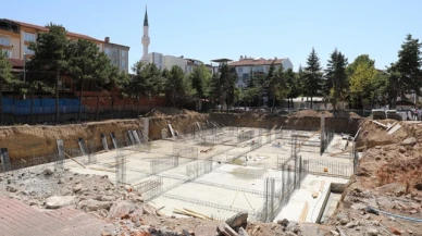 Yüklenici Firma Temel Atma Yemeği Verdi