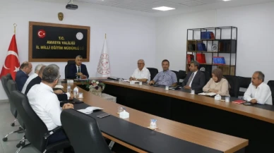 Amasya'da Haftalık Olağan Toplantı Yapıldı