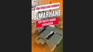 Amasya'da kirası 6 bin 300 TL'den 150 bin TL'ye yükseltilen Bimarhane'ye tahliye kararı