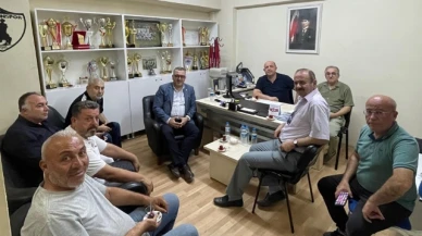 Amasya Milletvekili Çilez, Merzifonspor Yönetimi İle Bir Araya Geldi