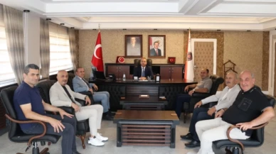 ATSO Heyetinden Saraç’a hayırlı olsun ziyareti
