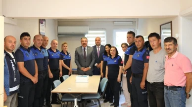 Başkan Kargı, Zabıta Haftası'nı pasta keserek kutladı