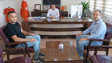 Benze ve Karabulut'tan Kartal'a Veda Ziyareti
