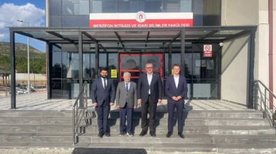 Çilez'den Merzifon'da bir dizi ziyaret