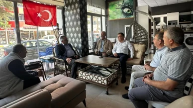 Çilez, Gümüşhacıköy’de Esnaf Ziyaretinde Bulundu