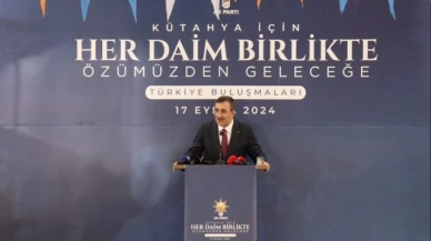 Cumhurbaşkanı Yardımcısı Yılmaz: "Son 21 yılda Kütahya'ya 101 milyar liranın üzerinde yatırım yaptık"