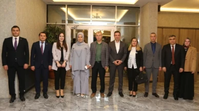 Doruk, çalışma arkadaşlarına veda etti