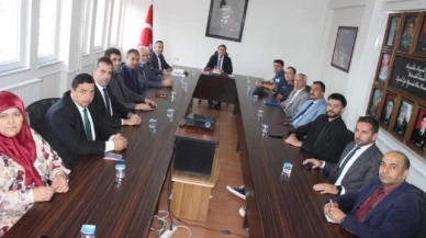 Göynücek'te İlçe İdare Şube Başkanları Toplantısı