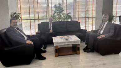 İpek'ten Saraç ve Katipoğlu'na hayırlı olsun ziyareti