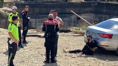 İşçiler ve müteahhit arasında çıkan kavgada kan aktı: 1 yaralı
