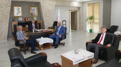 İYİ Parti heyetinden Katipoğlu'na ziyaret