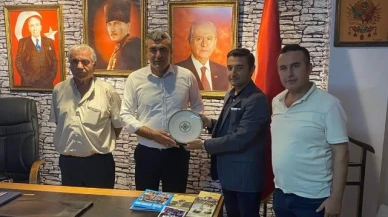 İzci'den Karaöz ve yönetimine hayırlı olsun ziyareti