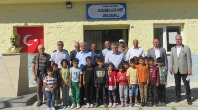 Karaaslan'dan Köy Okuluna Ziyaret