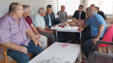 Kartal, Abacı Köyü'nde vatandaşlarla bir araya geldi