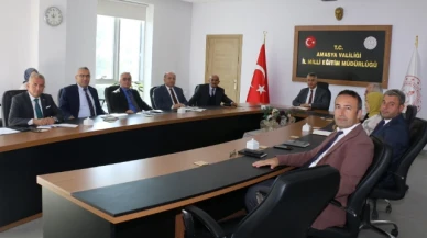 Katipoğlu başkanlığında Birim Amirleri Toplantısı yapıldı