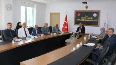 Katipoğlu başkanlığında haftalık toplantı gerçekleştirildi