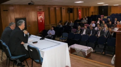 Katipoğlu, ilkokul ve ortaokul müdürleriyle buluştu