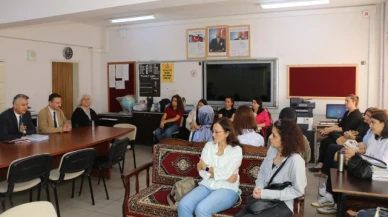 Katipoğlu'ndan Çelebi Mehmet Ortaokulu'na ziyaret