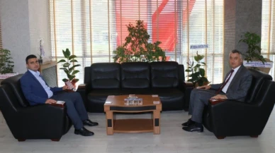 Kaymakam Kılıç'tan Katipoğlu'na “hayırlı olsun” ziyareti