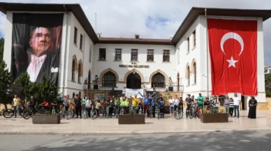 Merzifon'da "Şehrimi Bisikletle Geziyorum" etkinliği düzenlendi