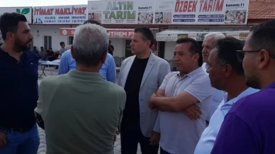 Milletvekili Karagöz'den Konya'daki çiftçilere destek