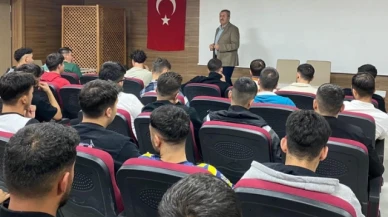 Öğrenci yurdunda iletişim toplantısı düzenlendi
