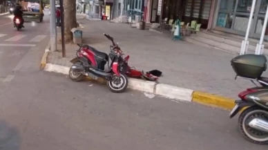 Otomobil ile elektrikli motosiklet çarpıştı: 2 yaralı