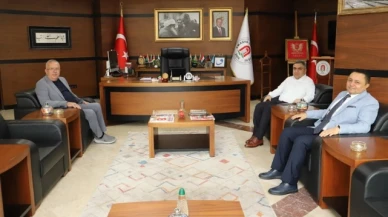 Rektör Turabi, Karaaslan’ı misafir etti