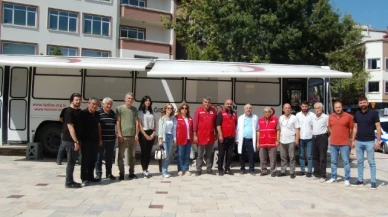 Saka ve Yönetimi Kan Bağışında Bulundu