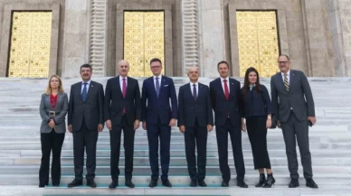 TBMM Başkanı Kurtulmuş, Polonya Meclis Başkanı Holownia ile bir araya geldi