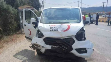 Trafik kazası: 1'i ağır, 2 yaralı