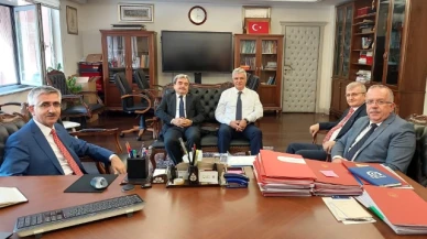 Turabi'den Milli Eğitim Bakan Yardımcısı Yılmaz'a iade-i ziyaret