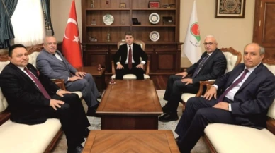 Turabi'den Vali Bakan'a hayırlı olsun ziyareti