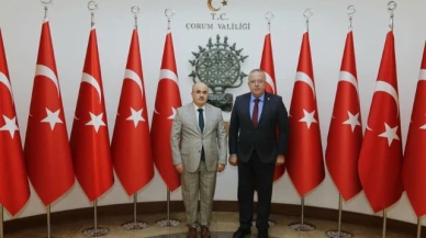 Turabi, Vali Dağlı'yı makamında ziyaret etti