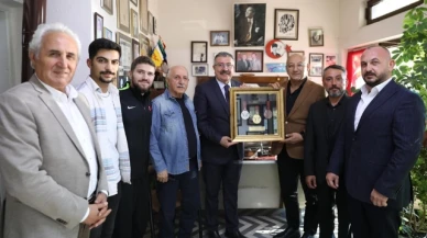 Ünlü'den Merzifon Belediyespor Kulübü Tesisi'ne ziyaret